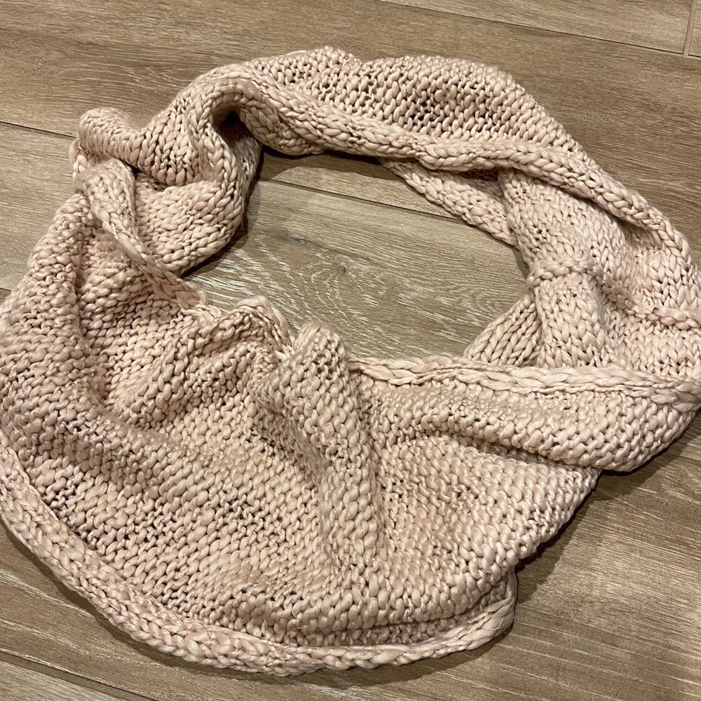BCBG Shimmery Infinity Scarf
